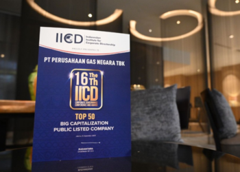 PGN Masuk Daftar Top 50 BigCap PLCs, Bukti Konsistensi Tata Kelola Berintegritas