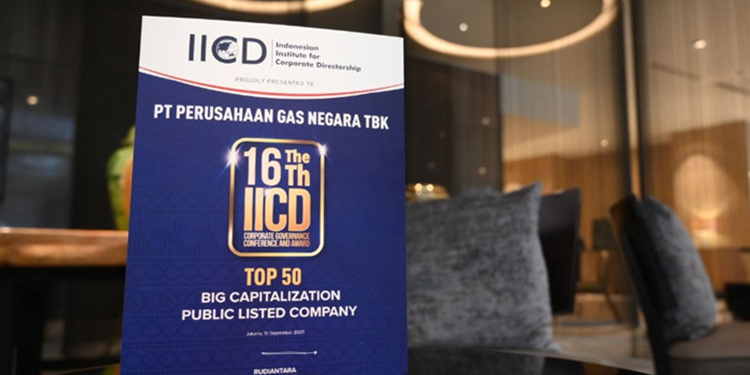PGN Masuk Daftar Top 50 BigCap PLCs, Bukti Konsistensi Tata Kelola Berintegritas