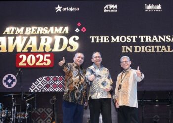 Bank Muamalat Sabet Penghargaan Transaksi Digital Terbaik di ATM Bersama Awards 2025