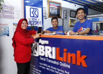 BRI Perkuat Inklusi Keuangan Lewat 1 Juta AgenBRILink, Catat Transaksi Rp1.145,22 Triliun 