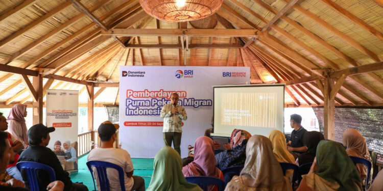BRI Peduli Selenggarakan Program Pemberdayaan Eks Pekerja Migran Indonesia di Lombok