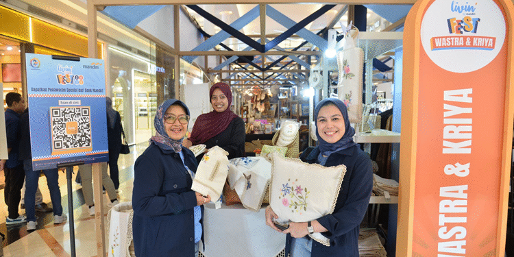 Livin’ Fest Bandung 2025 Dibuka, Bank Mandiri Dorong Ekonomi Lewat Sinergi UMKM