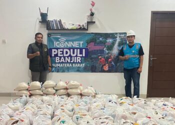 ICONNET Sigap Menyalurkan Bantuan untuk Korban Banjir Padang
