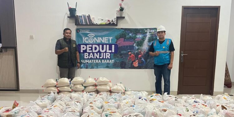 ICONNET Sigap Menyalurkan Bantuan untuk Korban Banjir Padang