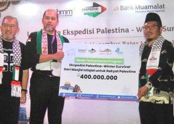 BMM Lanjutkan Program Ekspedisi Palestina Jelang Musim Dingin