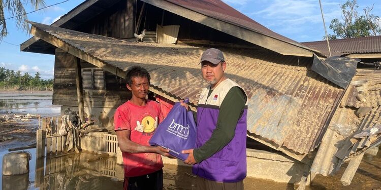 BMM Dirikan Pos Pusat Penyalurkan Bantuan untuk Penyintas Bencana di Sumatera