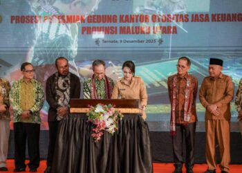 OJK Resmikan Kantor Maluku Utara, Perkuat Pengawasan Sektor Keuangan