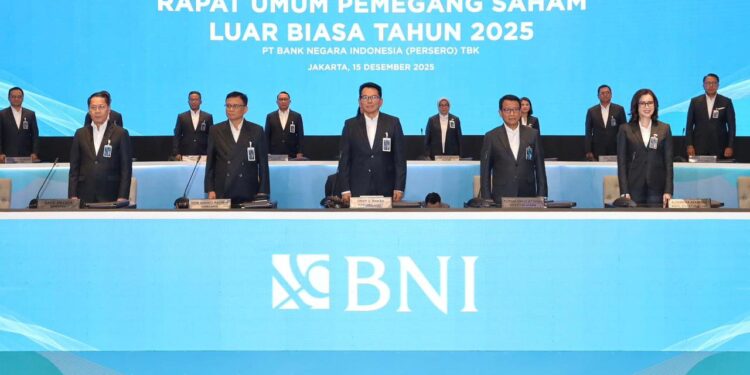 BNI Gelar RUPSLB, Mantapkan Transformasi dan Tata Kelola Hadapi 2026