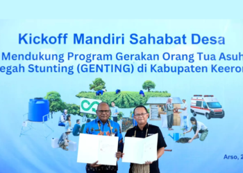 Bank Mandiri Cegah Stunting Lewat Gizi dan Air Bersih