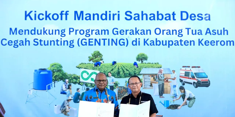 Bank Mandiri Cegah Stunting Lewat Gizi dan Air Bersih