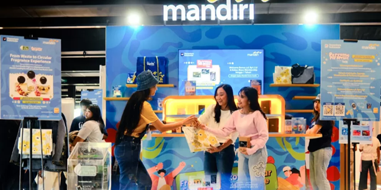 Bank Mandiri Pacu Ekonomi Sirkular di Perfume Pop Market 2026