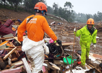Puluhan Rumah Warga Pasirkuning Lenyap Ditelan Longsor Kaki Gunung Burangrang
