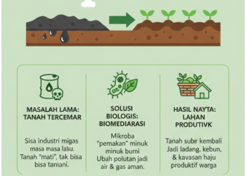Dari Hitam ke Hijau: Keajaiban Mikroba Pemulih Tanah Riau
