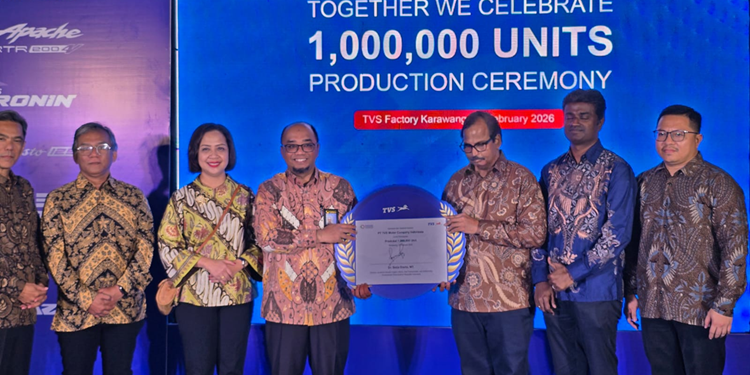 TVS Motor Indonesia Capai Produksi 1 Juta Unit, Kemenperin Puji Kontribusi Ekonomi Nasional
