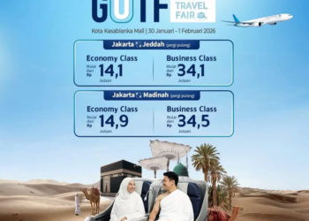 Garuda Indonesia Gelar Umrah Travel Fair 2026, Tawarkan Promo Tiket hingga Paket Ibadah