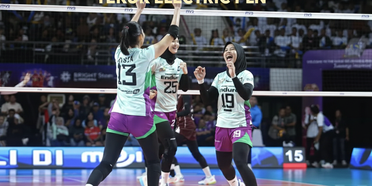 Dominasi Biru di GOR Ken Arok: Jakarta Pertamina Enduro Tekuk Electric PLN