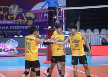 Dominasi Lapis Kedua Bhayangkara Presisi: Garuda Jaya Takluk Tiga Set Langsung di Bojonegoro