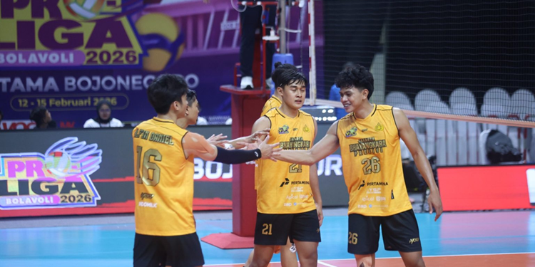 Dominasi Lapis Kedua Bhayangkara Presisi: Garuda Jaya Takluk Tiga Set Langsung di Bojonegoro