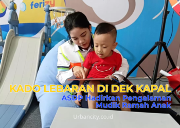 Kado Lebaran di Dek Kapal, ASDP Hadirkan Pengalaman Mudik Ramah Anak