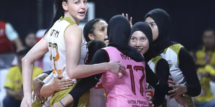 Gresik Phonska Plus Gulung Jakarta Electric PLN 3-0, Rebut Puncak Klasemen Proliga 2026