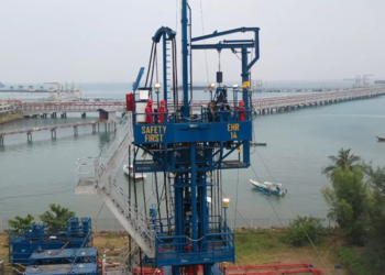 Saham ELSA mencapai rekor tertinggi sejak IPO di Rp770, didorong kinerja solid 2025 dan strategi inovasi 2026. (Foto: Urbancity/Pool/Dok. Elnusa)