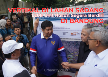 Vertikal di Lahan Sadang Serang, 1.208 Unit Rusun Segera Dibangun di Kota Bandung