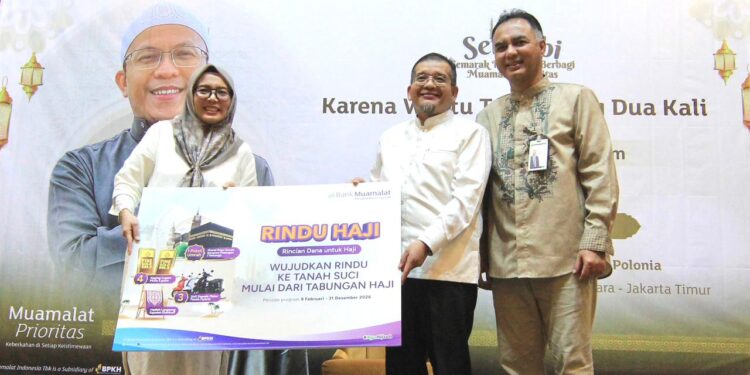 Bank Muamalat Rilis Program Rindu Haji: Targetkan Nasabah Disiplin Menabung dan Hadiah Umrah