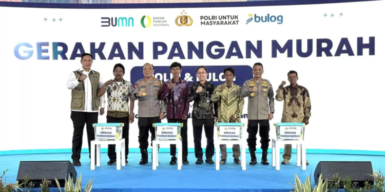 BULOG dan Polri Gelar Gerakan Pangan Murah Serentak di 510 Titik Menjelang Lebaran