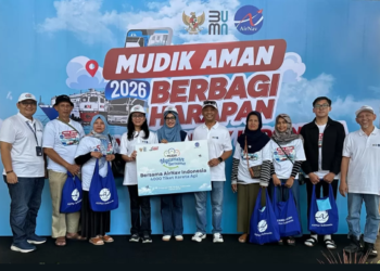 AirNav Indonesia Fasilitasi 4.000 Tiket Mudik Kereta Api Gratis Lebaran 2026