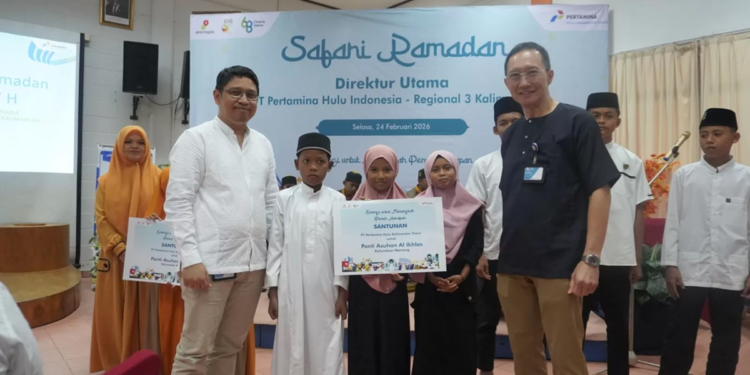 Safari Ramadan PHI: Sunaryanto Cek Kesiapan Operasi Hulu Migas Kalimantan dan Santuni Anak Yatim
