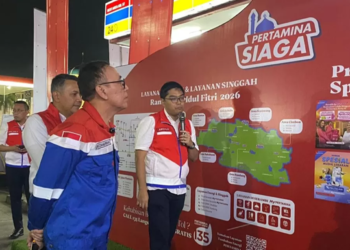 Komisaris Utama Pertamina Iwan Bule Sidak SPBU KM 57: Jamin Layanan Mudik 2026 Tanpa Hambatan