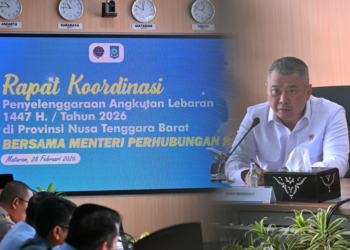 Menhub Dudy dan Gubernur NTB Siapkan Mitigasi Lonjakan 1,5 Juta Pemudik di Lebaran 2026