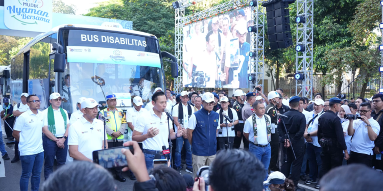 Mudik BUMN 2026 Resmi Dilepas, PLN Angkut 12.500 Peserta dengan Target Nol Emisi