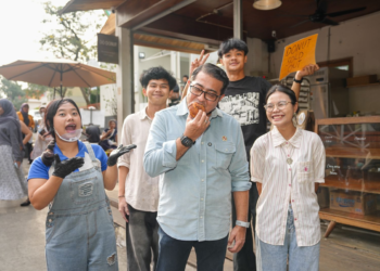 Oase Kreatif Jakarta: Menteri Ekraf Teuku Riefky Harsya Puji Transformasi Kawasan Blok M