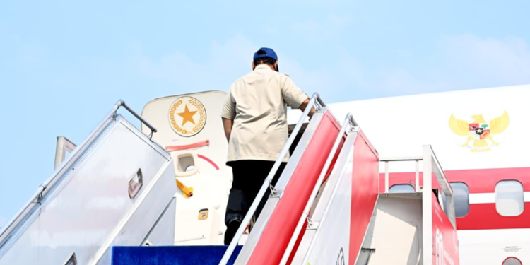 Lebaran di Serambi Mekkah, Presiden Prabowo Bertolak ke Medan Sebelum Salat Id di Aceh