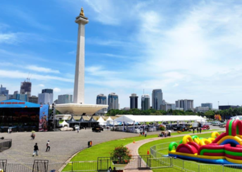 Pesta Rakyat di Monas: Presiden Prabowo Bagi 100 Ribu Kupon Sembako dan Makanan Gratis