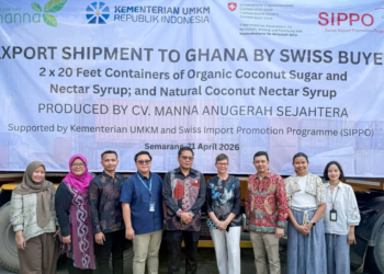 Kementerian UMKM Ekspor 24 Ton Gula Kelapa ke Ghana, Nilai Transaksi Capai Rp1,1 Miliar