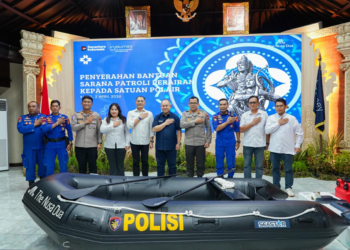 ITDC Hibahkan Sarana Patroli Perairan untuk Perkuat Keamanan Kawasan The Nusa Dua
