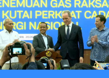 Menteri Bahlil: ENI Temukan Cadangan Gas Jumbo 5 TCF di Blok Ganal Kalimantan