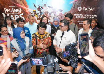 Menteri Teuku Riefky Sebut Film Pelangi di Mars Jadi Mesin Baru Ekonomi Kreatif
