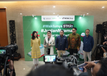 Wamendag Roro Esti Gandeng Tokopedia dan TikTok Shop Dorong Digitalisasi UMKM Perempuan