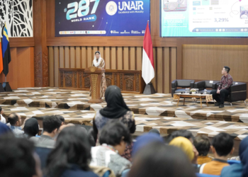 Wamendag Roro Esti Dorong Mahasiswa Unair Jadi Wirausahawan Berdaya Saing Global