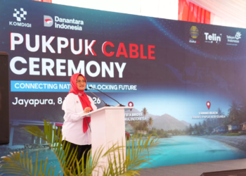 Kabel Laut Pukpuk Beroperasi, Jayapura Jadi Gerbang Konektivitas Digital Asia-Pasifik