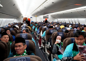 Rekor 5 Tahun! OTP Penerbangan Haji Garuda Indonesia Tembus 98,21 Persen