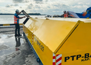 Dukung Logistik Sawit, PTP Nonpetikemas Bengkulu Sukses Uji Coba Layanan Drop Tank Perdana