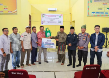 Atasi Banjir Dayun, PTPN IV PalmCo Kucurkan Rp200 Juta Normalisasi Kanal Siak