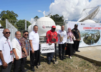 Kapasitas Naik hingga 40 Gbps, Telkom Hadirkan Community Gateway Satelit di Wamena