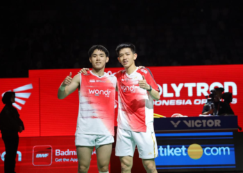 Duet Raymond-Joaquin Melesat ke Final Indonesia Open 2026, Buah Investasi Pembinaan BNI-PBSI