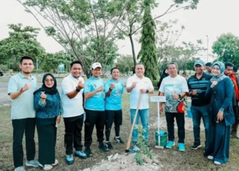 One Man One Tree, Karyawan PTPN IV Regional III Tanam 9.000 Pohon di Bumi Lancung Kuning