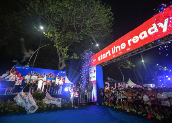 20 Ribu Pelari Padati BTN Jakarta International Marathon 2026 Kategori 5K dan 10K